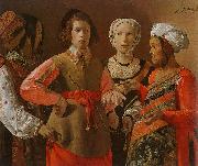Georges de La Tour The Fortune Teller Spain oil painting artist